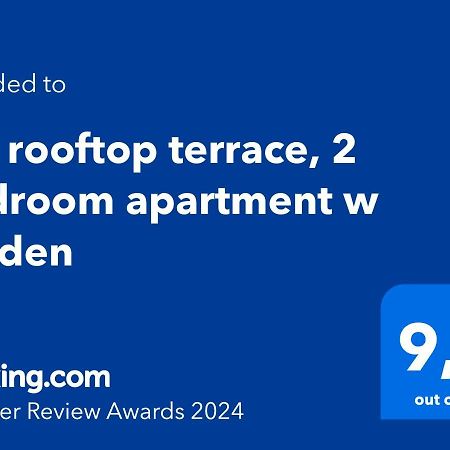 Casa Ancladero Big Rooftop Terrace, 2 Bedroom Guesthouse W Garden And View Fuengirola Ngoại thất bức ảnh