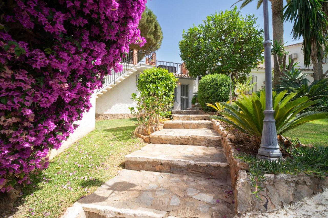 Casa Ancladero Big Rooftop Terrace, 2 Bedroom Guesthouse W Garden And View Fuengirola Ngoại thất bức ảnh